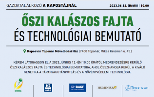 Őszi búza technológia- és fajtabemutató - Kaposvár
