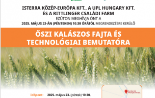 Őszi kalászos fajt és technológiai bemutató - Somberek
